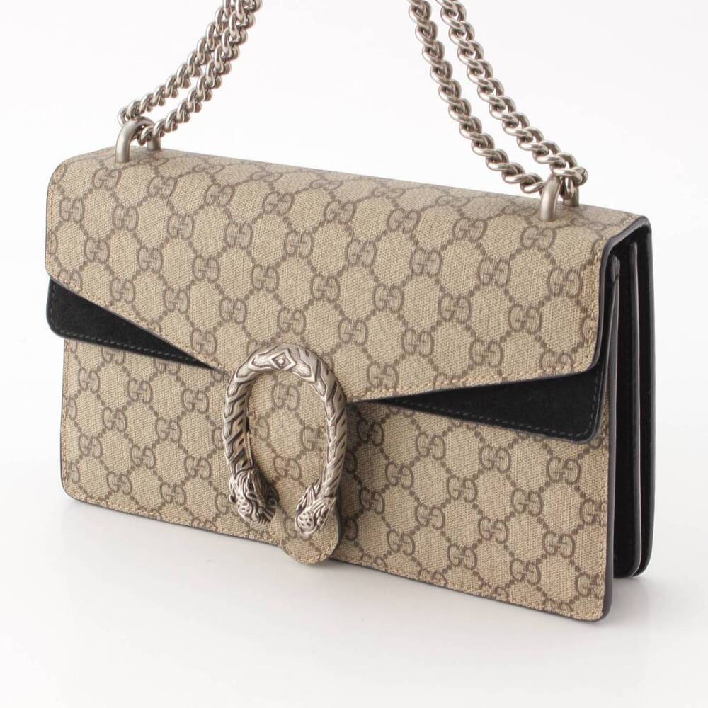 GucciGucci GG Supreme Dionysus Chain Shoulder Bag Beige - Picture 2 of 8